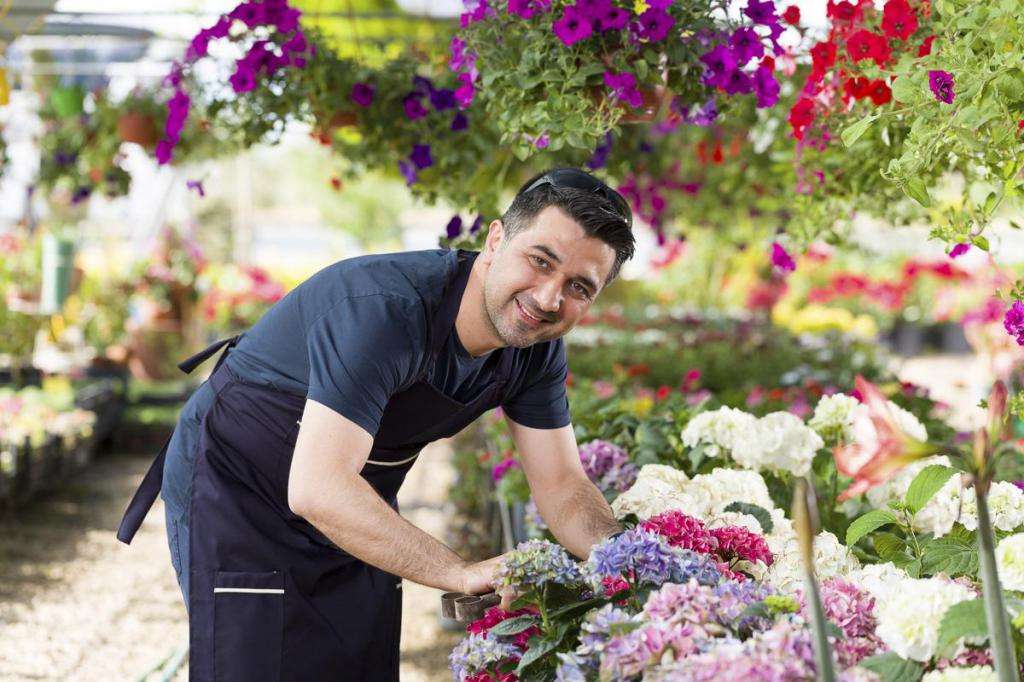 Владелец цветочного магазина