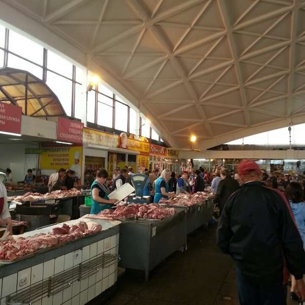 мясные ряды на ивановском рынке
