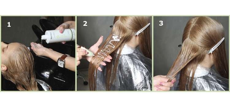 Процесс бионизации волос