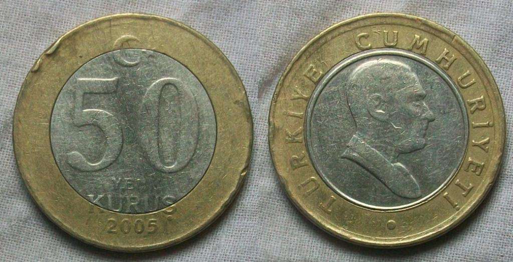 50 курушей монета