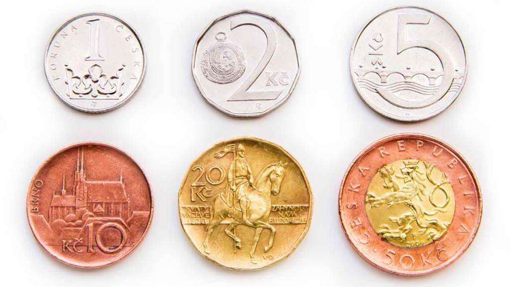 чешские монеты